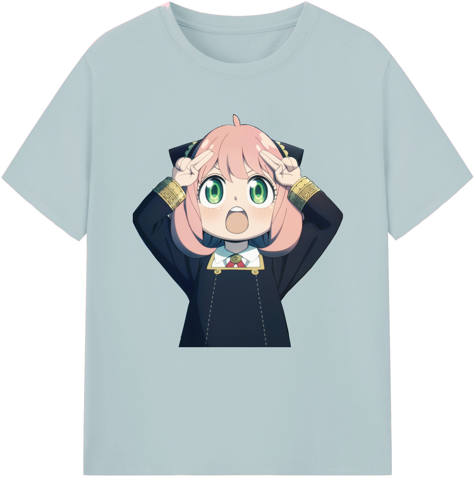 （画像用） SPY×FAMILY间谍家家酒 綿100％半袖Tシャツ（フロントプリント）